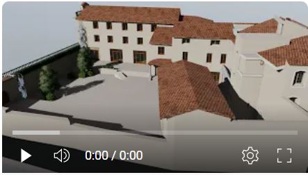 Scan + 3D BIM Hotel Le Manoir - Mornas (84)