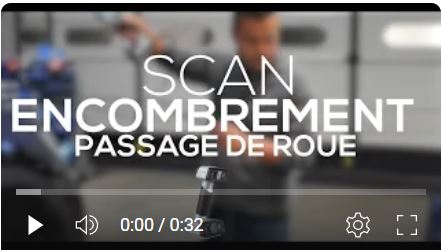 Encombrement passage de roue